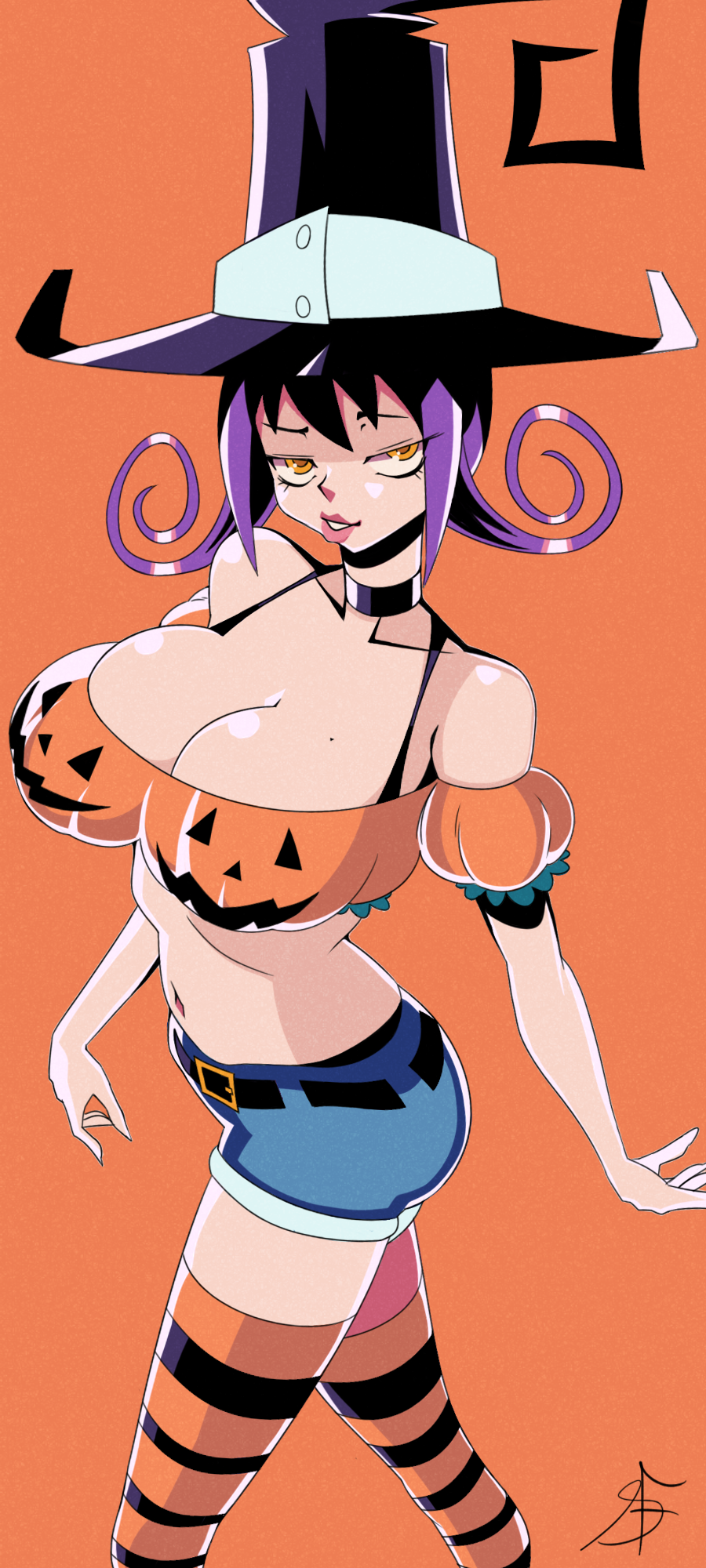 blair_(soul_eater) halloween soul_eater starfinga