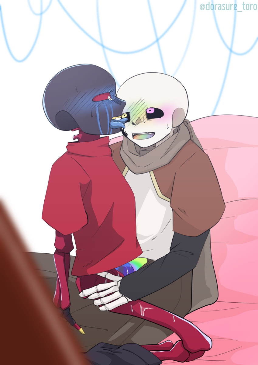 2d artist_request blush blushing error_sans_(fan_character) errortale ink_sans_(fan_character) inktale lightsaber_dick multi_tongue pants_down sans sans_au sanscest sex sitting sitting_on_lap skeleton soul_sex tagme tongue tongue_out undertale undertale_(series) undertale_au undertale_fanfiction