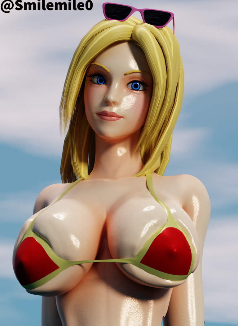 aphrodite_(smite) beach beach_babe_aphrodite big_breasts bikini_top breasts greek_mythology hi-rez_studios mythology smilemile0 smite