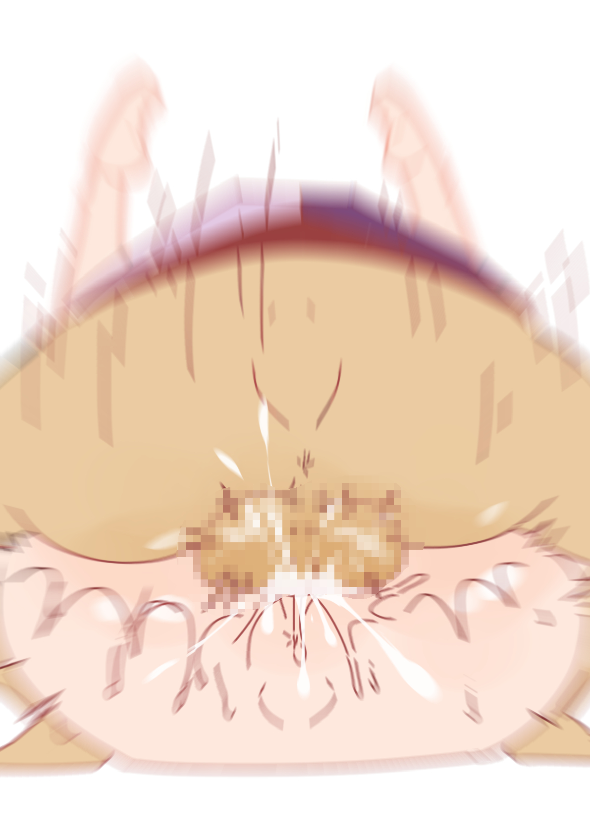1boy, 1girls, all the way to the base, amity blight, ass, ass focus, ass up, balls, balls deep, barefoot, blurry, brown hair, censored, censored penis, crying, cum, cum in pussy, cum inside, disney, disney channel, dubious consent, earrings, feet, female, filled to the brim, forced, forced impregnation, impregnation, jinch 01, legs apart, legs spread, legs up, male, mating press, multicolored hair, open mouth, partial male, penetration, penis, pointy ears, purple hair, pussy, rape, raped, sex, short hair, smooth skin, spread legs, streaked hair, tears, testicles, the collector (the owl house), the owl house, vaginal penetration