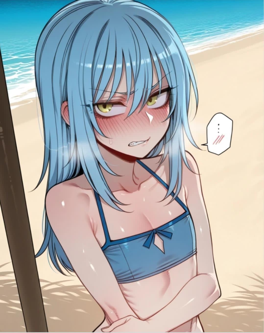 ai generated, femboy, male focus, male only, one boy, tensei shitara slime datta ken