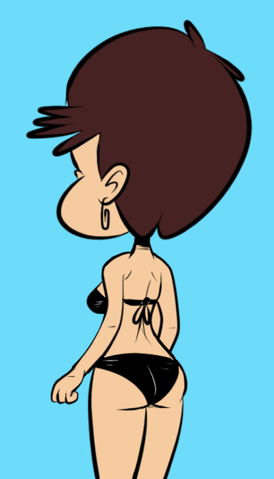 1girls bikini female luna_loud scobionicle99 the_loud_house