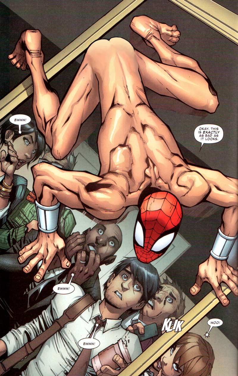 ass clothed comic drawfag drawthread_request edgar_delgado edit edited female gay humberto_ramos male male_focus marvel marvel_comics mask muscular peter_parker spider-man spider-man_(series) straight_hair text unknown_character victor_olazaba yaoi