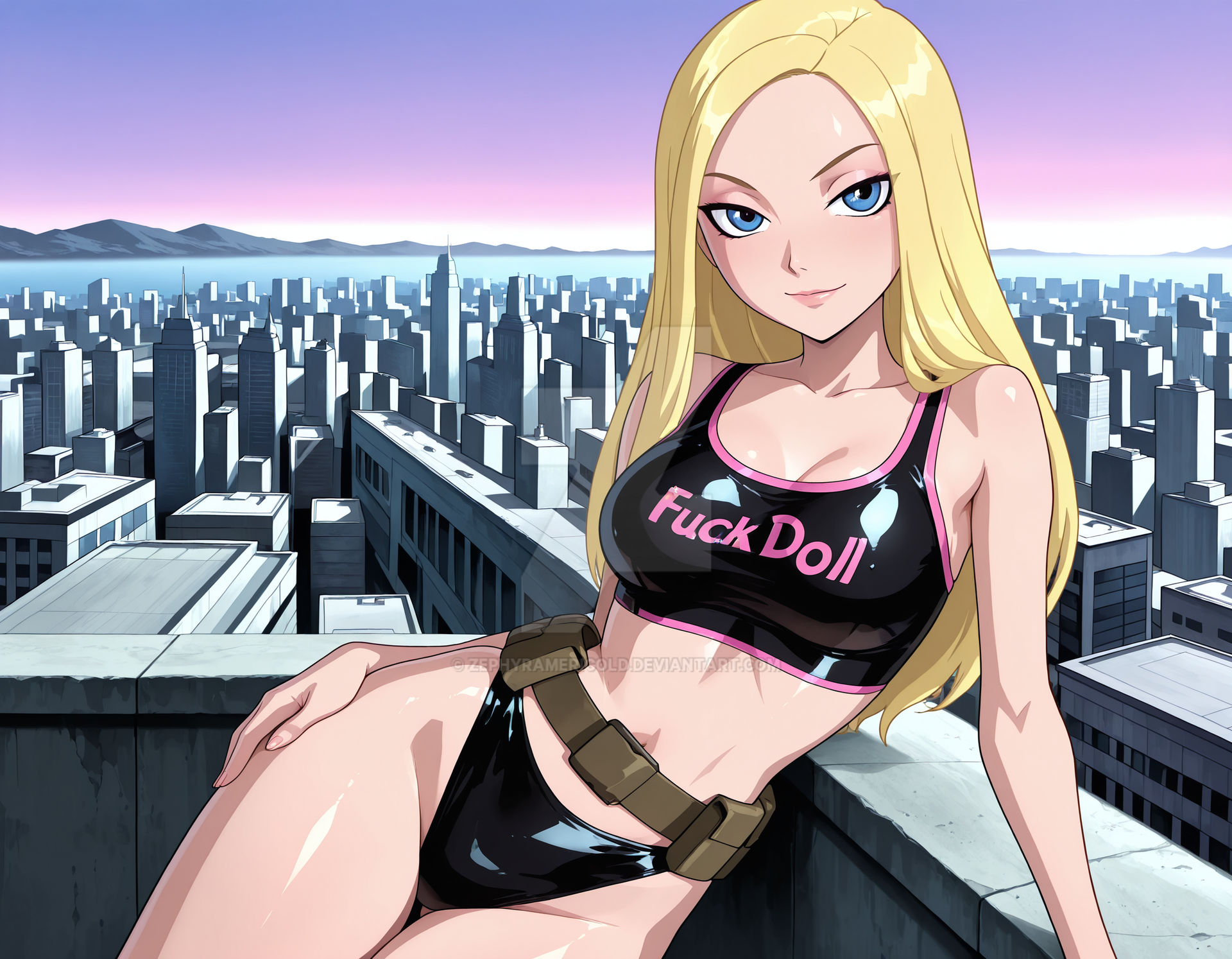 1girls, ai generated, dc comics, female, female only, solo, tagme, tara markov, teen titans, terra (dc), warner brothers, zephyramerigold