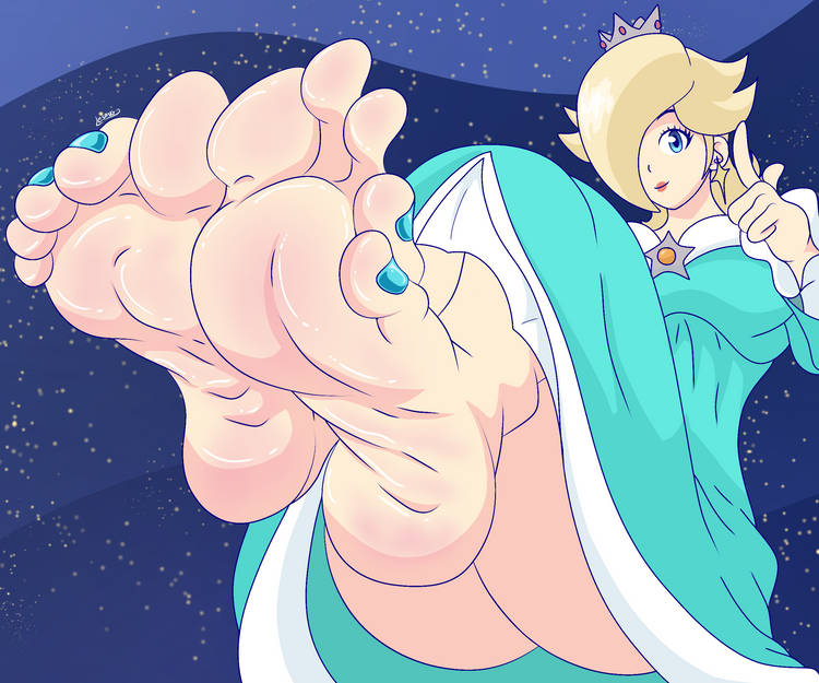 1girls, blonde hair, blue dress, blue eyes, clothing, crown, dress, dressed, ear piercing, feet, feet focus, feet up, female, female only, foot fetish, full body, human, human only, lesangd tw, light skin, light-skinned female, long hair, looking at viewer, mammal, mario (series), mature, mature female, nintendo, princess, princess rosalina, royalty, simple background, smile, soles, solo, solo female, solo focus, super mario galaxy, wrinkled feet, wrinkled soles