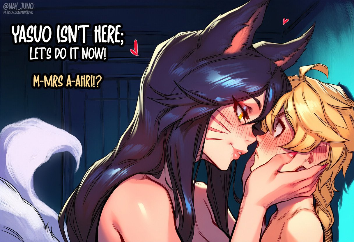 1boy 1boy1girl 1girl 1girl1boy 1girls aether_(genshin_impact) ahri ahri_(league_of_legends) ai_assisted ai_generated cheating comic comic_page comic_panel cuckold cuckolding flirting genshin_impact hoyoverse inviting league_of_legends league_of_legends:_wild_rift manga manga_page manga_style mihoyo nay_juno netorare ntr riot_games sexy sexy_pose vastaya