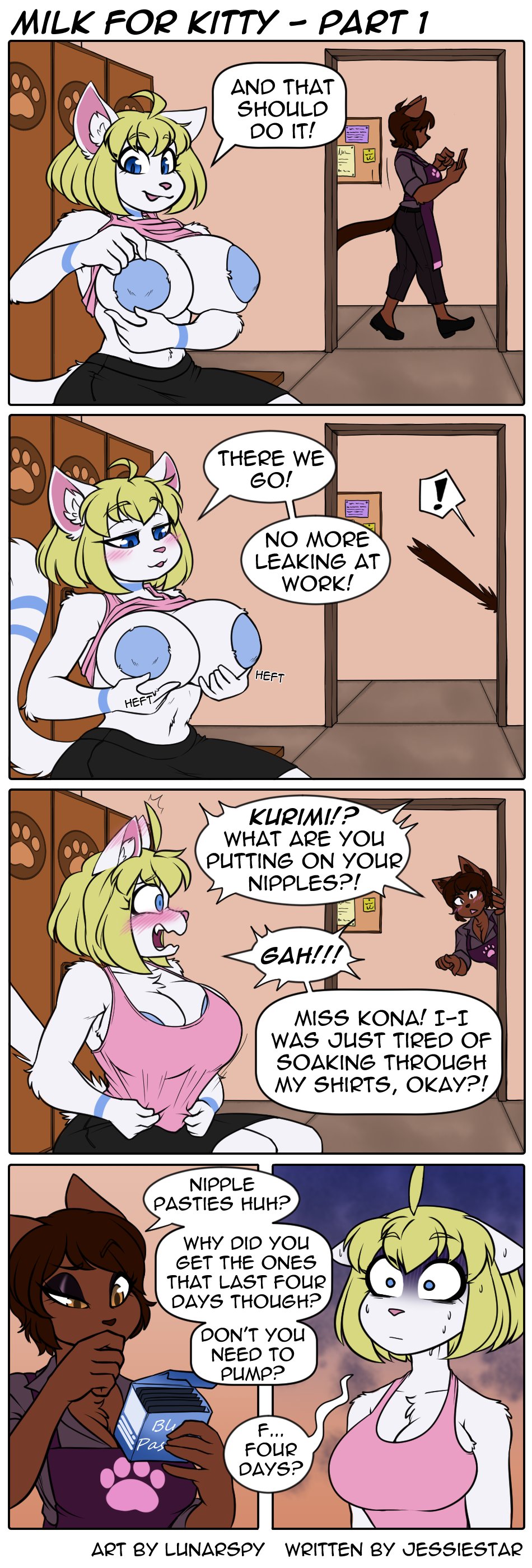 big breasts, breasts, female, furry, kurimi (lunarspy), lunarspy, tagme
