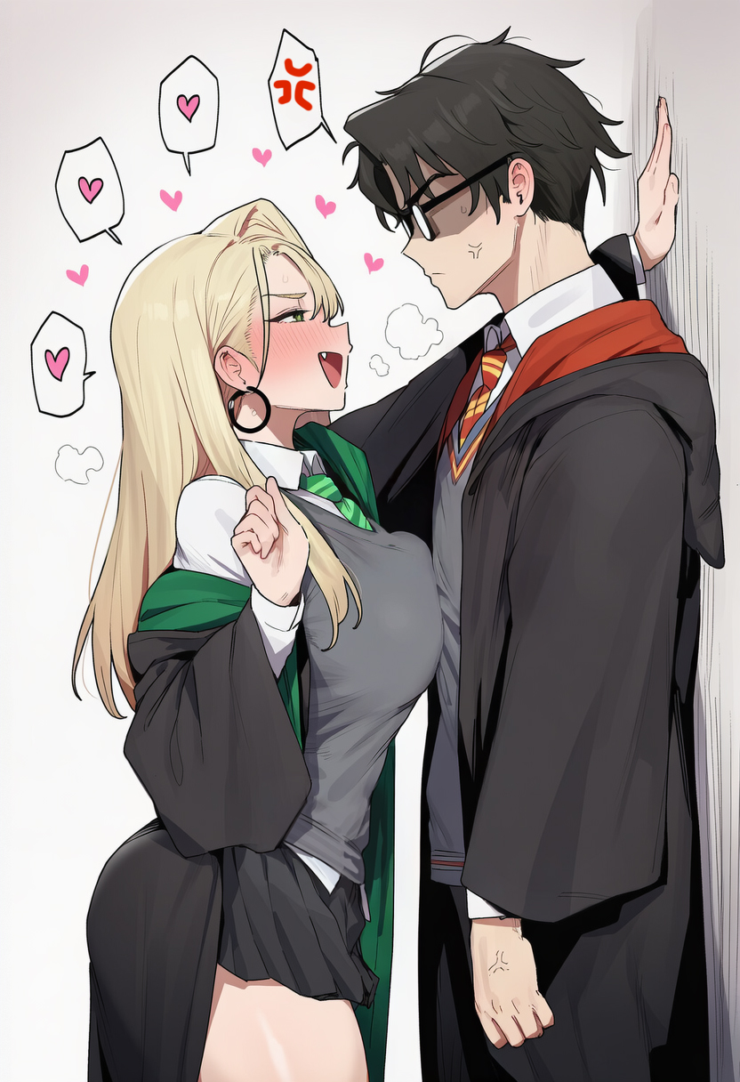 Draco Malfoy (Harry Potter) Rule 34 Image