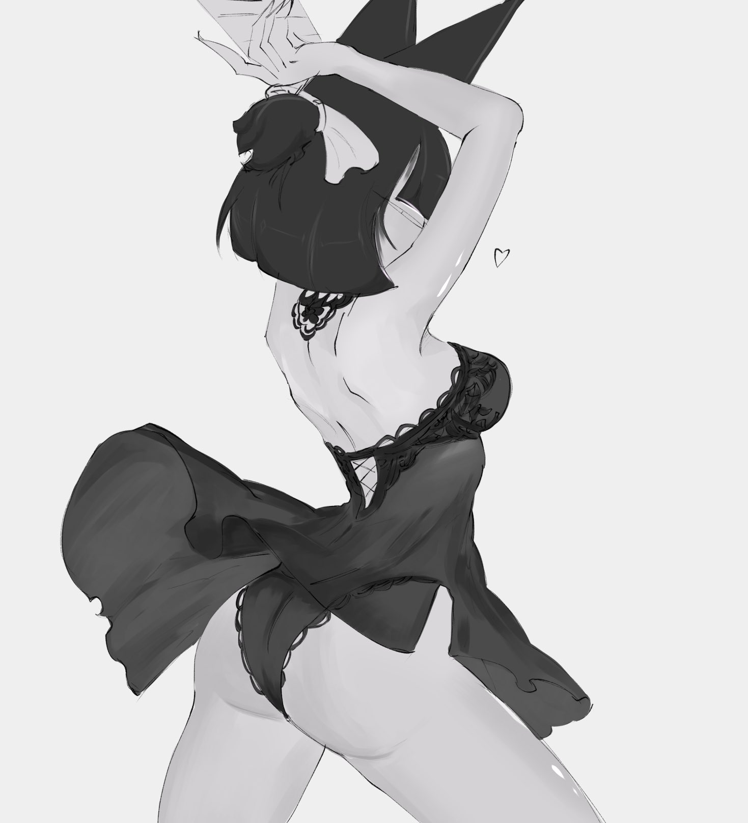 ass, fundamental paper education, miss bloomie (fundamental paper education), panties