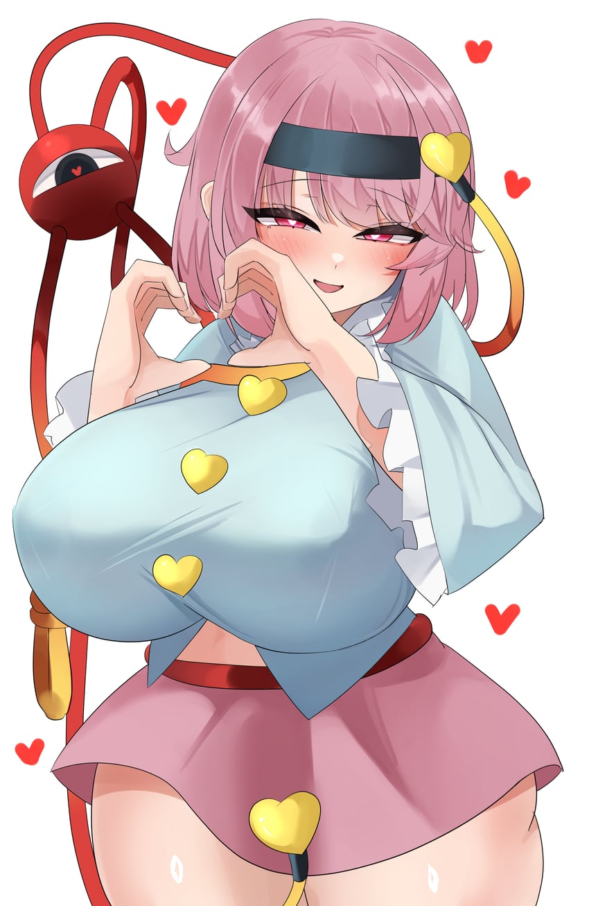Satori Komeiji (Touhou) Rule 34 Image