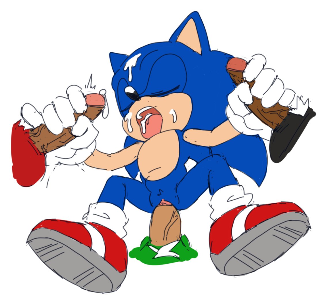 4boys anthro anthromorph arrow_hearted cum cum_in_mouth cuntboy disembodied_penis exposed_torso femboy footwear foursome furry handjob handwear humanoid intersex knuckles_the_echidna male male_only pussy scourge_the_hedgehog shadow_the_hedgehog sonadow sonic_(series) sonic_the_hedgehog sonknux vagina vaginal vaginal_sex