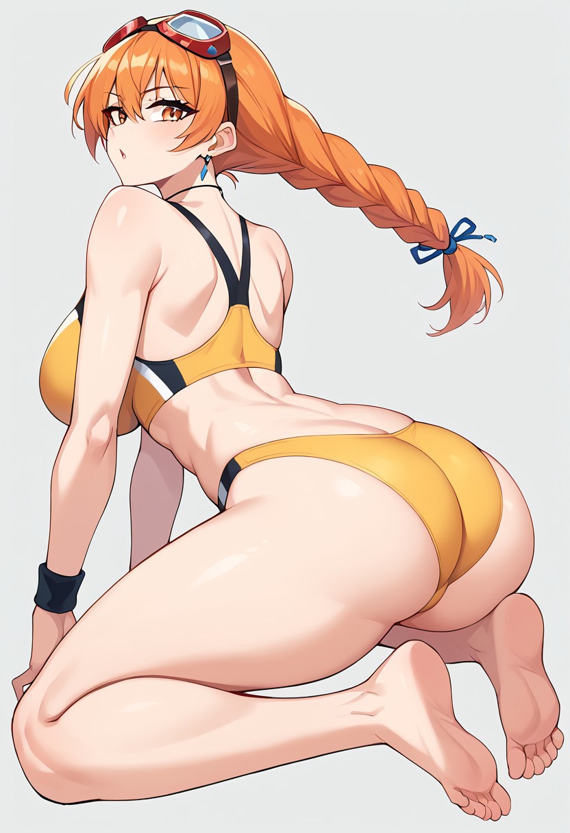 ai_generated aika_(skies_of_arcadia) female sega skies_of_arcadia swimsuit