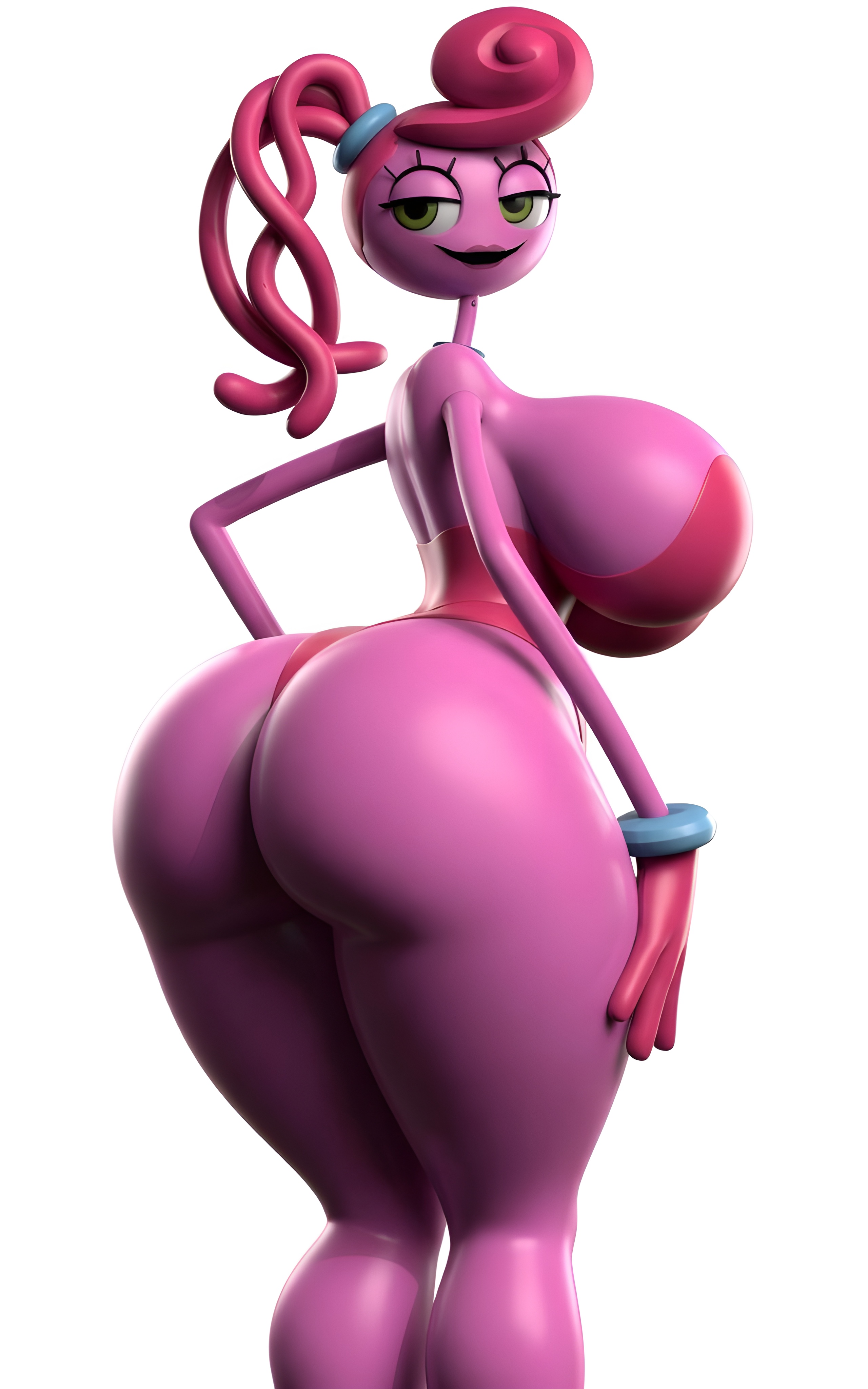 1female, 1girls, ai generated, anatomically incorrect, back view, big ass, big breasts, big butt, brasil louco, bubble ass, bubble butt, clothed, clothed female, curvaceous, curvy, curvy body, curvy figure, cute, doll, fat ass, fat butt, female, female only, full body, fully clothed, huge breasts, large ass, looking at viewer, mature, mature female, mature woman, milf, milf body, mob entertainment, mommy, mommy long legs, poppy playtime, seducing, seducing viewer, seductive, seductive look, seductive smile, sexy, sexy body, sexy pose, simple background, solo, solo female, solo focus, tagme, thick ass, thick body, thick butt, thick thighs, toy, voluptuous, voluptuous body, voluptuous female, white background
