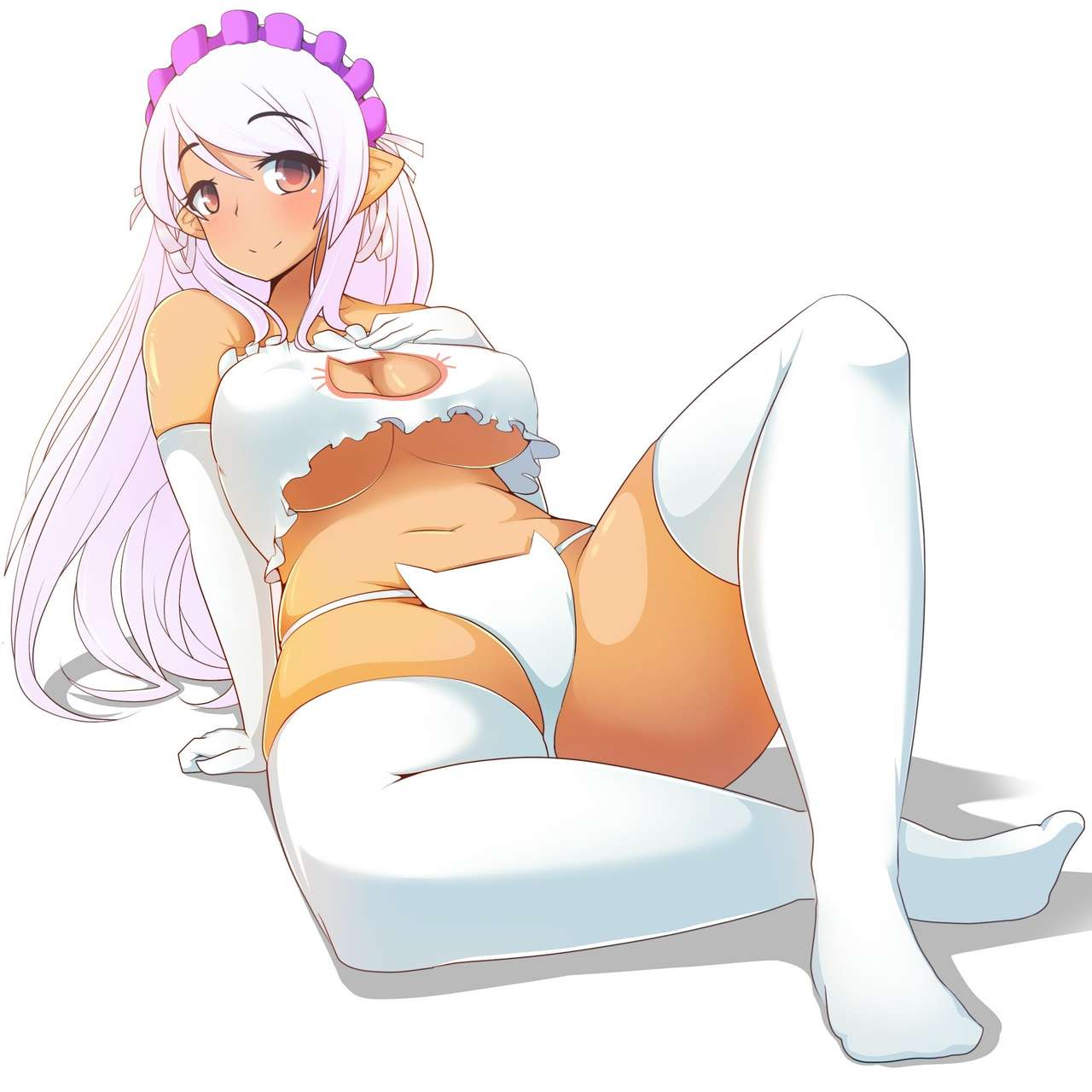 1girls, ass, breasts, female, fizintine, soft, tagme, thighs, white background, wholesome