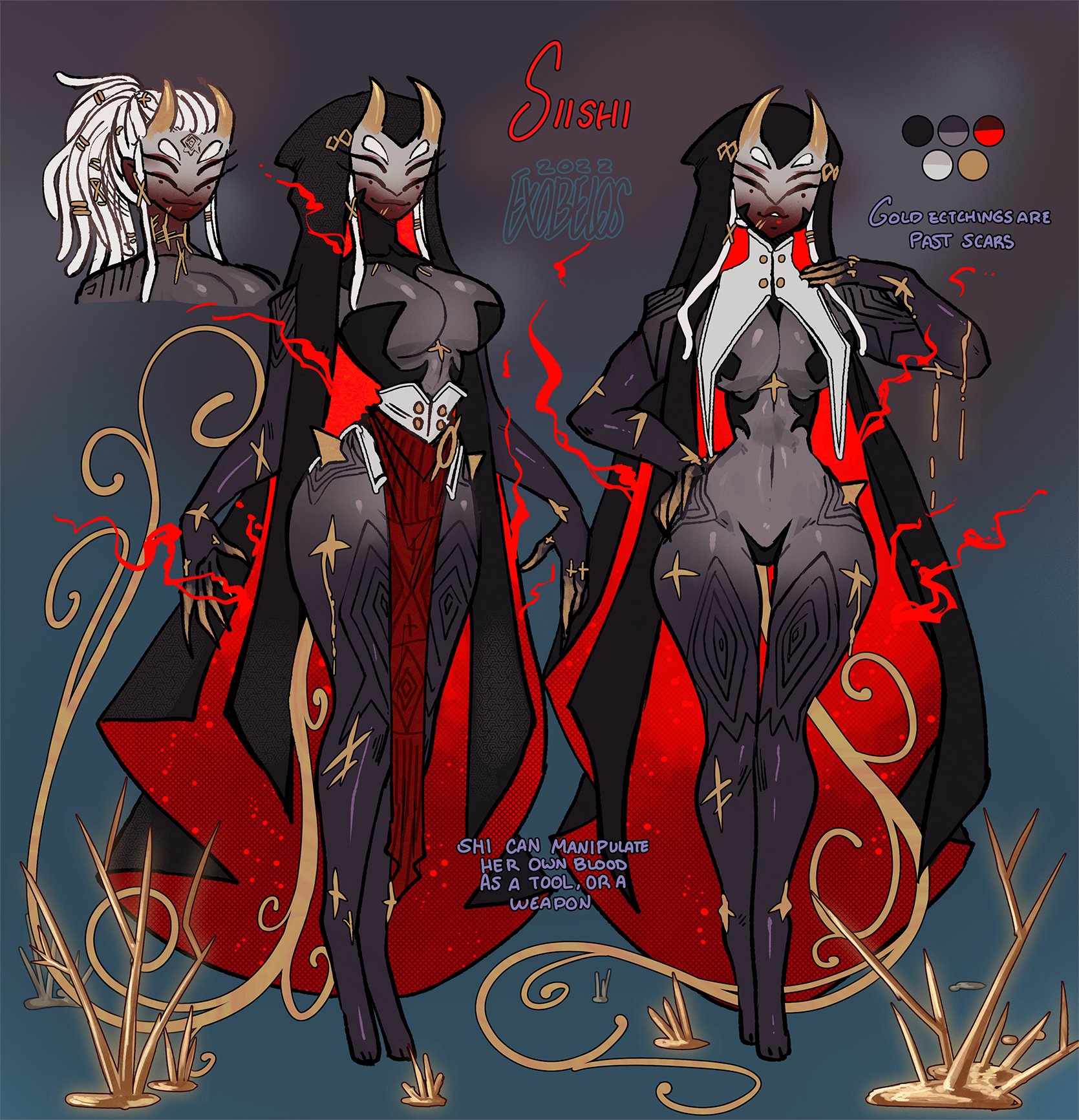 big breasts, breasts, bungie, destiny (game), destiny 2, exobelos, female, guardian (destiny), hunter (destiny), siishi (exobelos), tagme