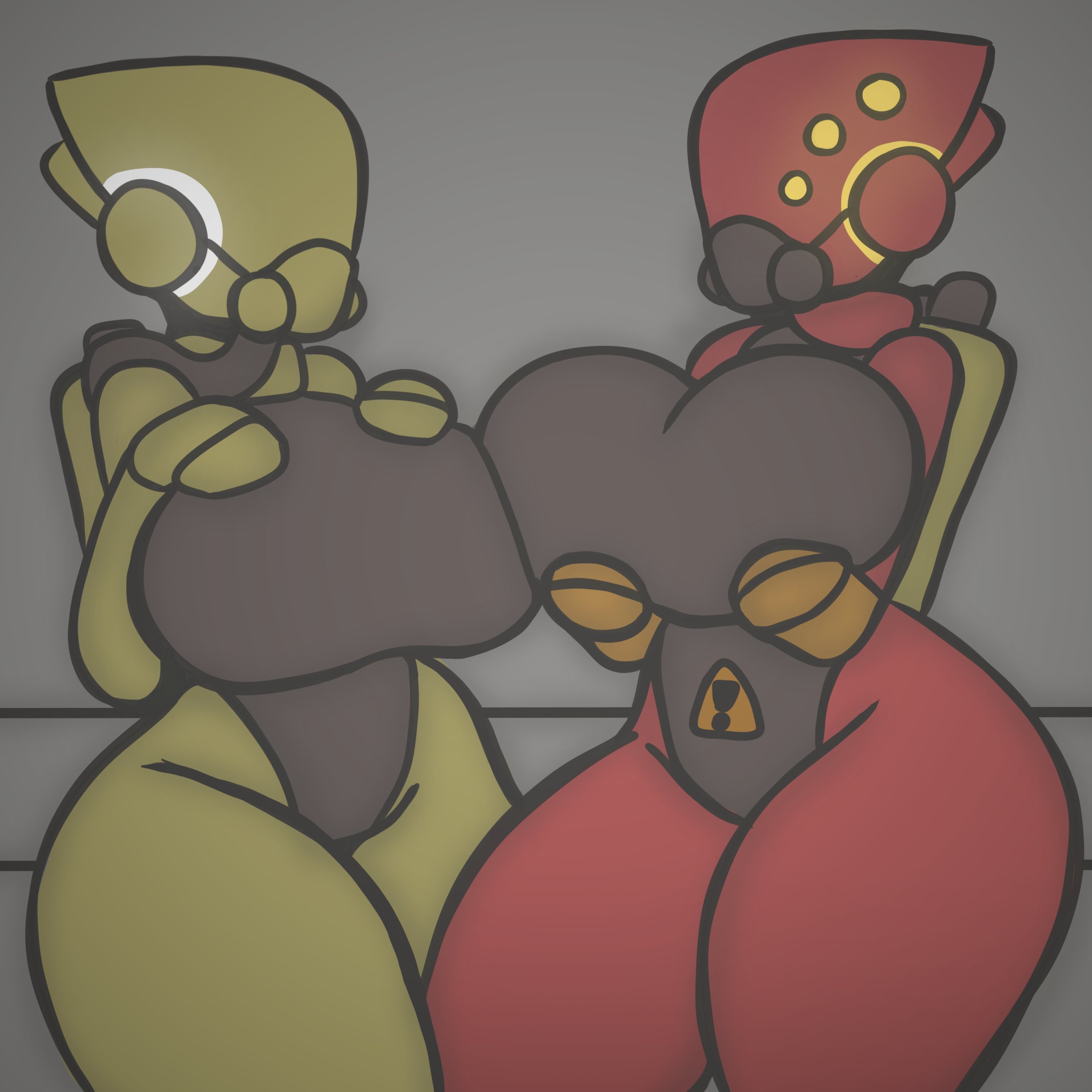 2girls, big breasts, breasts, curvy, female, haydee, haydee (game), huge breasts, ludicrousspeeds, multiple females, multiple girls, swimsuit, tagme, thick thighs, thighs