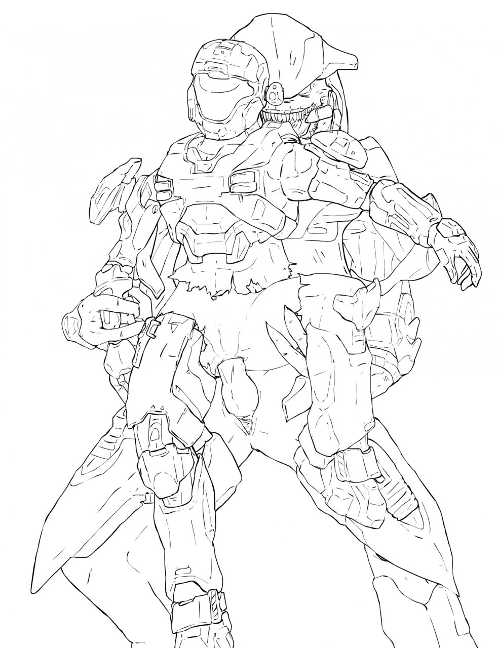 1boy 1girls 2010 2d alien anal anal_sex anus armor balls ballsack bumpy_penis catherine-b320 cloaca fangs female female_human female_spartan_(halo) femsub full-face_helmet halo_(series) halo_reach helmet_girl human kat-b320 male male_sangheili_(halo) maledom methados monochrome penetration penis penis_in_anus pussy rape sangheili scrotum sex shaved_crotch size_difference spartan_(halo) spartan_iii_(halo) stand_and_carry_position straight testicles white_eyes xenophilia