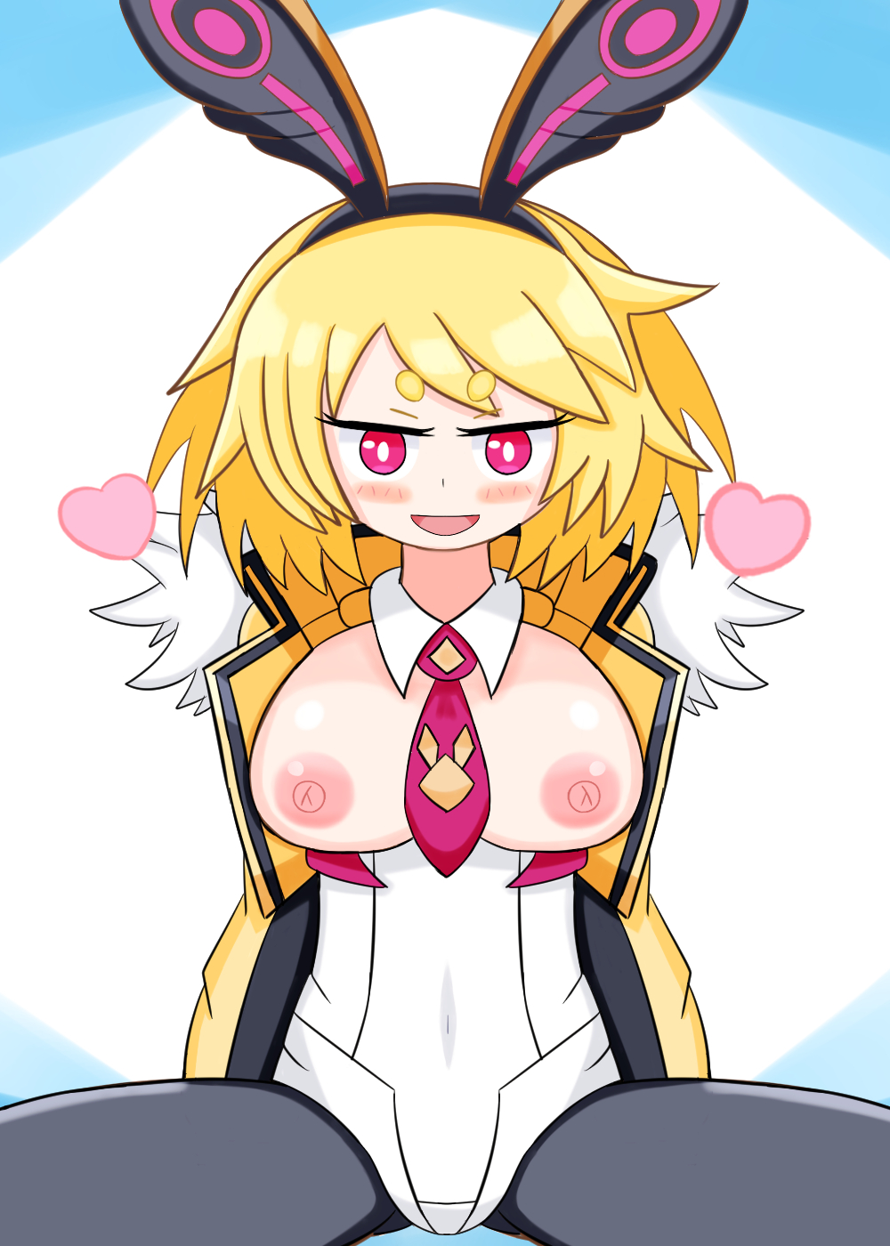 alternate_version_available breasts bunny_ears bunny_girl bunnysuit disgaea disgaea_5 disgaea_rpg exposed_breasts future_usalia large_breasts nippon_ichi_software usalia_(disgaea)