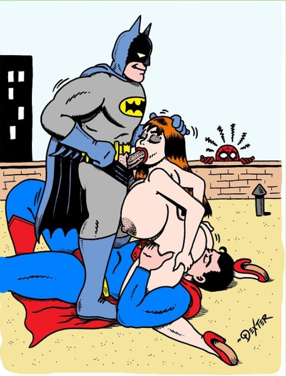 1girls 3boys anus_worship ass batman batman_(series) big_ass big_breasts big_butt bimbo bimbo_lips blowjob breasts butt cheating cheating_wife crossover cuckold cum dc dc_comics deepthroat dexter_cockburn eating_anus eating_ass eating_butt face_sitting facesitting fellatio heels huge_breasts lips lipstick lipstick_on_penis marvel marvel_comics mary_jane_watson pussy red_hair semen sex smile smiley_face spider-man spider-man_(series) straight straight_hair superhero superman superman_(series) threesome vagina voyeur wife