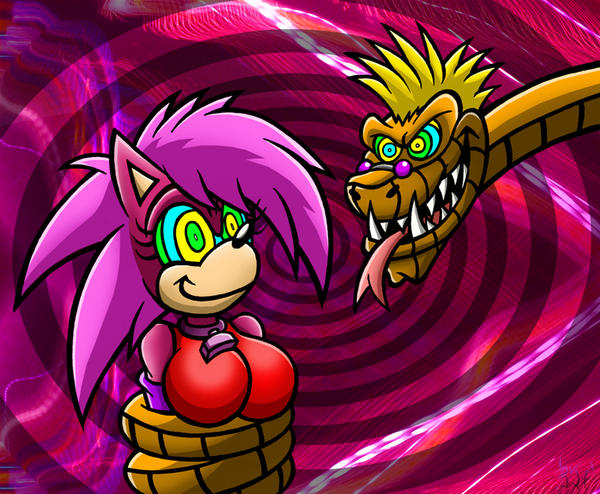 dingo_(sonic_underground) furry sonia_the_hedgehog sonic_(series) sonic_the_hedgehog_(series) sonic_underground