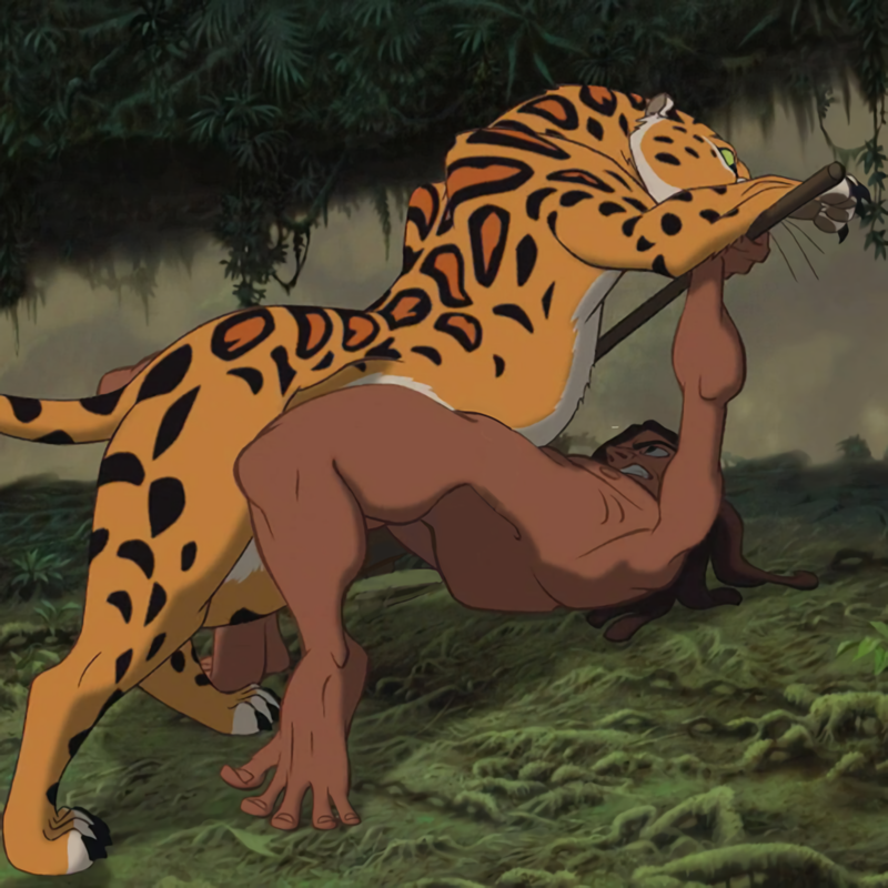 1boy ass brown_hair butt cheetah disney drawfag drawthread_request dreadlocks edit edited editfag feline fight gay implied_anal interspecies long_hair male male_nipple male_only no_visible_genitalia nude_male pantherine pecs raised_hips screencap screenshot screenshot_edit splayed_toes tarzan_(1999_film) tarzan_(character) unknown_artist