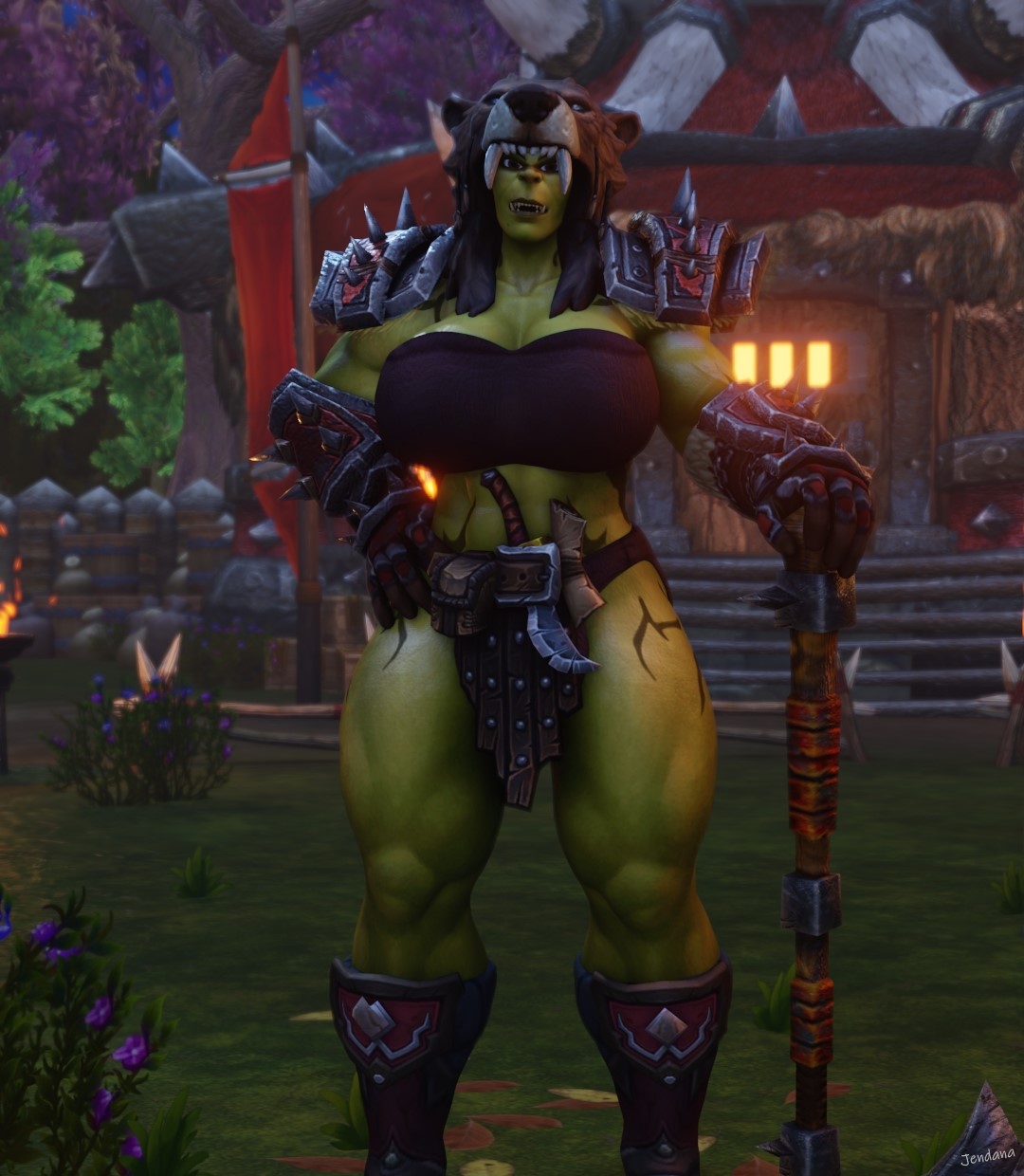 1futa 3d forest futa_only futanari grokasha_ironfang horde horde_(warcraft) orc orc_(warcraft) orc_futanari solo solo_futa ts_jendana warcraft world_of_warcraft wow