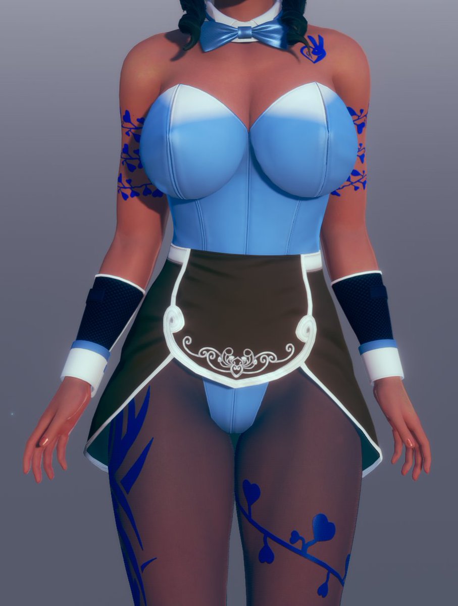 1girls, 3d, avatar legends, big breasts, breasts, clothing, female, jsmitt, korra, medium breasts, nickelodeon, pantyhose, smooth skin, tattoos, the avatar, the legend of korra, water tribe