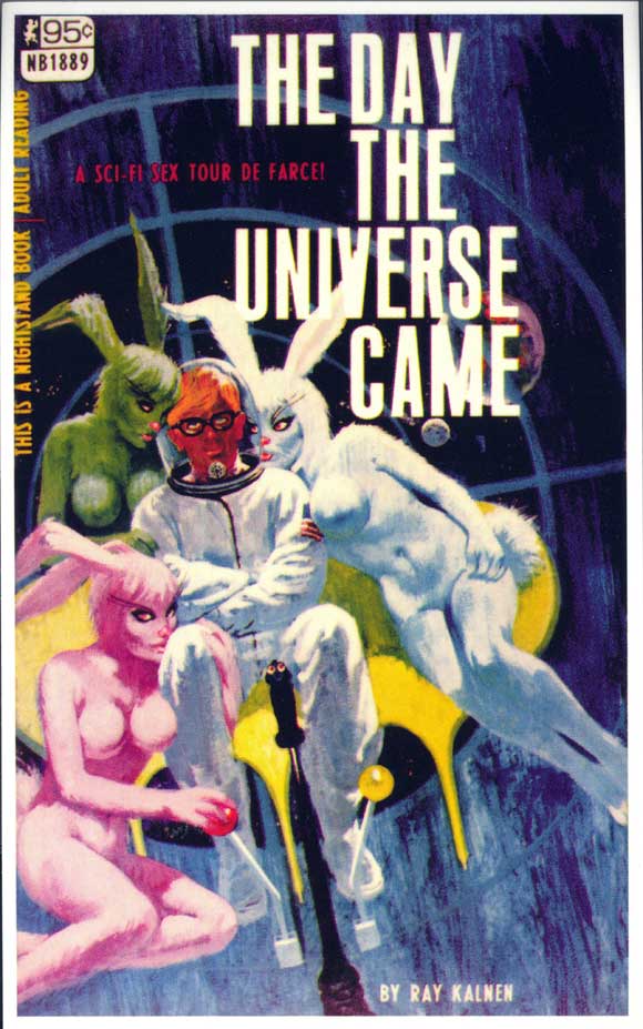 anthro book female fur furry lagomorph male nude rabbit robert_bonfils sci-fi spacesuit the_day_the_universe_came