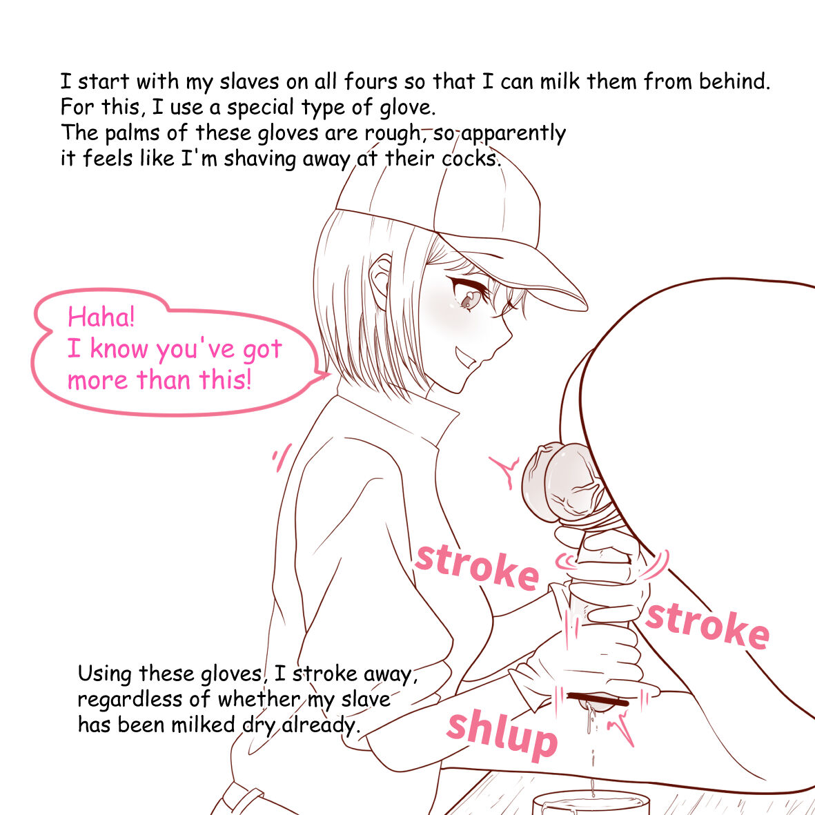 ballbusting, balls, cock and ball torture, cock and balls torture, female, hisano, male, milking, penis, stroking penis, tomboy