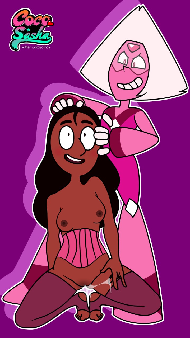 2022 cocosashax commission connie_maheswaran corruption digital_media_(artwork) indian indian_female masturbation mind_control peridot_(steven_universe) steven_universe wet_pussy