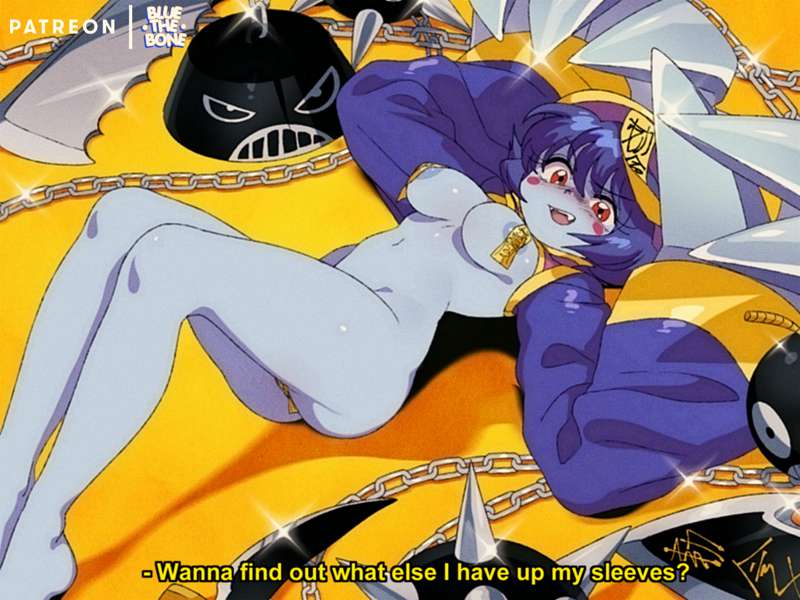 1girls barely_clothed bluethebone darkstalkers hsien_ko jiangshi lei-lei lei_lei on_back retro_artstyle small_breasts solo solo_female tagme