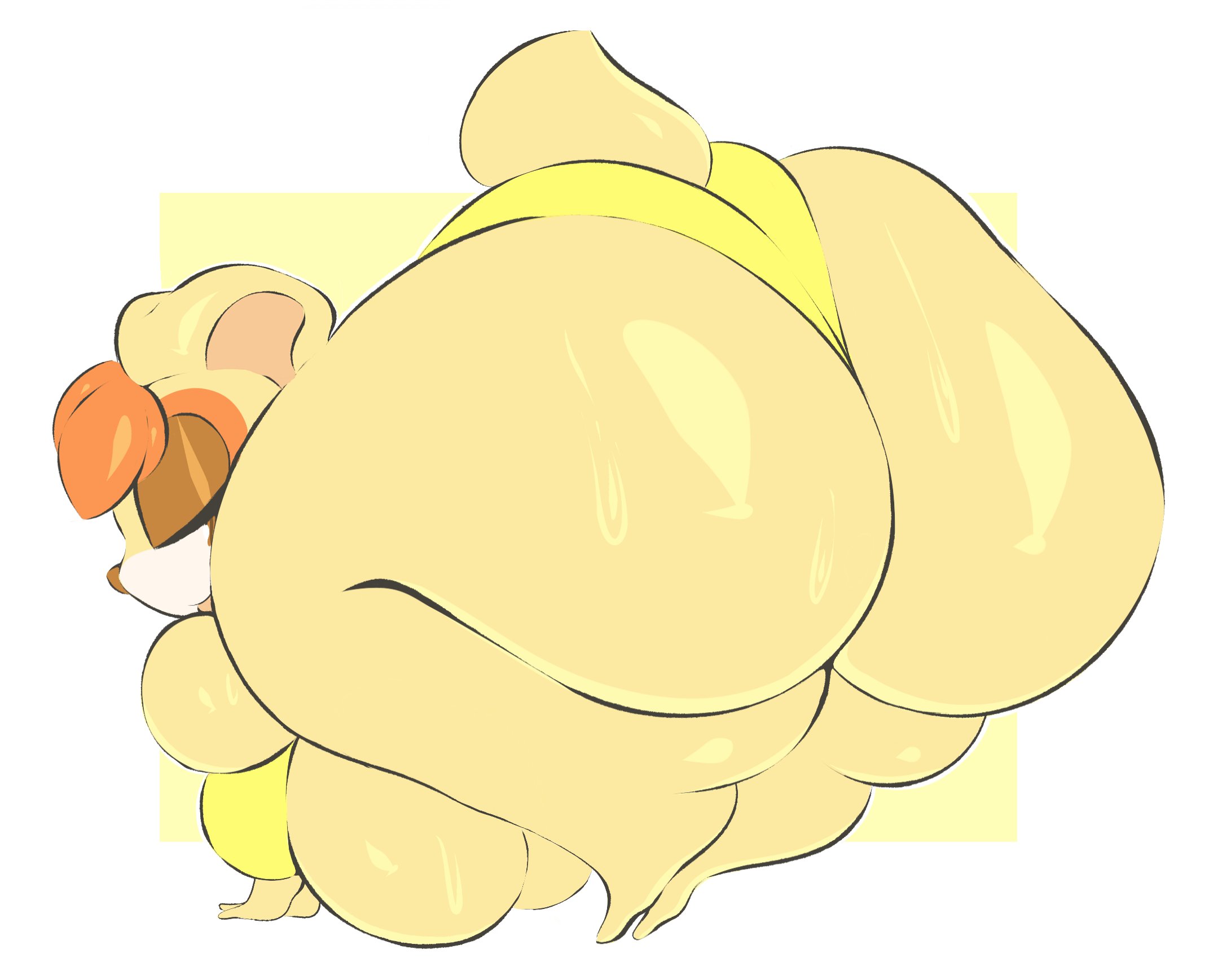 1girls, all fours, anthro, arizonathevixen, ass, bedroom eyes, bent over, big ass, big breasts, big butt, bikini, bodily fluids, breasts, brown eyes, bubble ass, bubble butt, clothing, enormous ass, enormous butt, fat ass, fat butt, female, gigantic ass, gigantic butt, hi res, huge ass, huge breasts, huge butt, huge hips, huge thighs, hyper, hyper ass, hyper butt, hyper hips, hyper thighs, lagomorph, leporid, looking back, mammal, massive ass, massive butt, narrowed eyes, open mouth, orange hair, rabbit, seductive, sega, solo, sonic (series), sonic the hedgehog (series), sweat, sweaty ass, swimwear, thick ass, thick thighs, vanilla the rabbit, wide hips