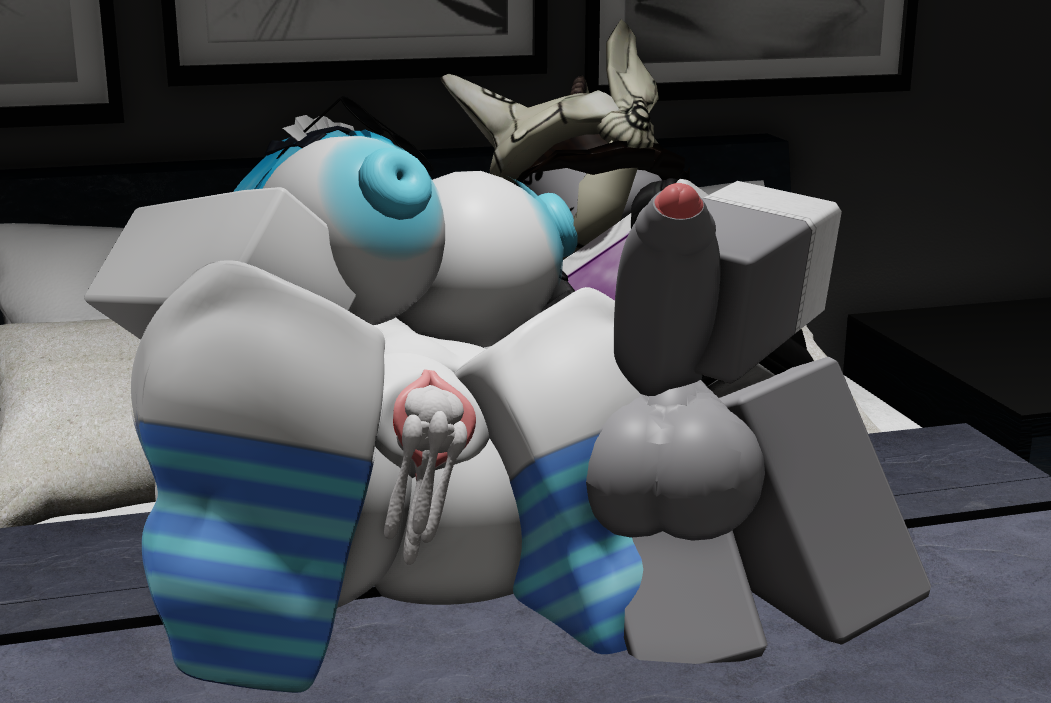 1boy 1girls 3d areolae artist_name ass balls big_breasts big_penis big_thighs breasts cinder&waffled criminality cum cum_in_pussy nipples penis pussy roblox roblox_avatar roblox_game robloxian source_request tagme