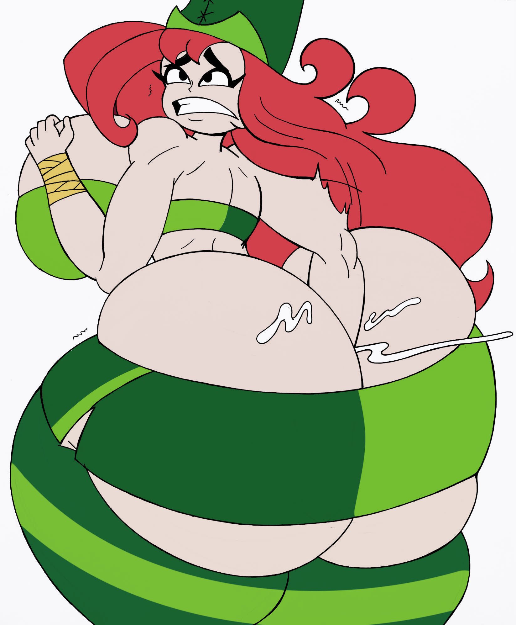 1girls, ass, ass focus, betilla (rayman), big ass, big breasts, bubble ass, bubble butt, cleavage, clothing, digging up in they ass, dumptruck ass, enormous ass, eyelashes, fairy, fat ass, female, female only, gigantic ass, green clothing, hand in ass, hat, humanoid, humanoid female, humongous ass, humongous breasts, implied cum, incredistar, large ass, large breasts, light skin, light-skinned female, long hair, massive ass, massive breasts, mature, mature female, milf, mommy, nymph (rayman), plump, plump ass, rayman (series), rayman origins, red hair, seductive, solo, solo female, solo focus, thick ass, ubisoft, voluptuous, voluptuous female, white background