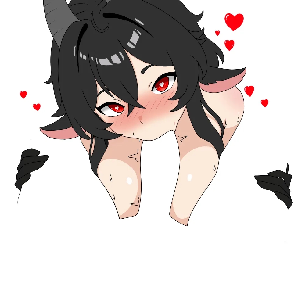 ///, 1:1, 1:1 aspect ratio, 1boy, 1boy1girl, 1girls, 2d, 2d (artwork), 2d artwork, ahoge, background, big boobs, big breasts, black arms, black eyes, black horn, black horns, black-eyed female, blank background, blowjob, blowjob only, blowjob pov, blush face, blush lines, blushing, blushing at viewer, blushing female, blushing lines, breasts, busty, busty female, busty girl, dick in mouth, digital, digital art, digital drawing, digital drawing (artwork), digital media, digital media (artwork), drawing, eviconstantine, fellatio, fellatio pov, female, female focus, fingers, flushed, flushed cheeks, flushed face, giving head, goat ears, goat girl, goat horns, goat humanoid, hair between eyes, hair intakes, heart eyes, heart-shaped pupils, hearts, hetero, horn, horns, large boobs, large breasts, looking at viewer, looking up, looking up at viewer, male, monotone background, oc, one color background, oral pov, original, original art, original artwork, original character, penis in mouth, plain background, pov blowjob, pov oral, quiver, red eyes, red-eyed female, short hair, shoulders, solid color background, spasms, sucking, sucking penis, symbol shaped pupils, symbol-shaped pupils, twitch lines, twitching, white background, white pupils