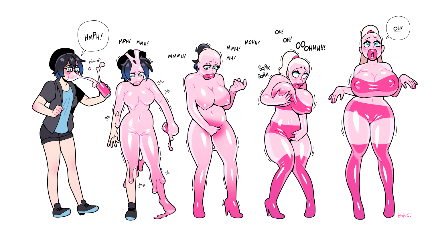 ass, ass expansion, big lips, bimbo, bimbofication, blackshirtboy, breast expansion, breast growth, breast growth (enlargement), breasts, corruption, eye color change, female, gender transformation, goo transformation, hair color change, hair growth, high heels, huge ass, huge breasts, latex transformation, lip expansion, mind control, mtf transformation, skin color change, takeover, thick lips, thick thighs, thigh expansion, transformation, transformation sequence, wide hips