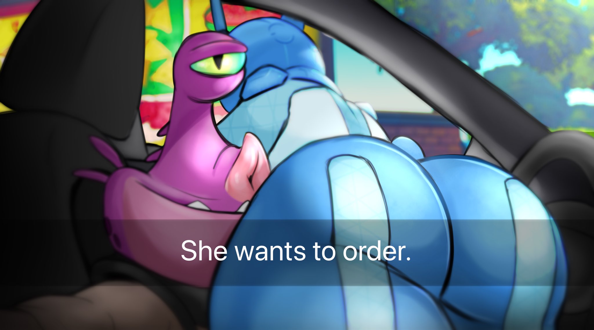 ass, big ass, bubble ass, bubble butt, choppy (fortnite), female, fortnite, gemini (fortnite), he wants to order, huge ass, lunechanstudio, meme, monster, tagme