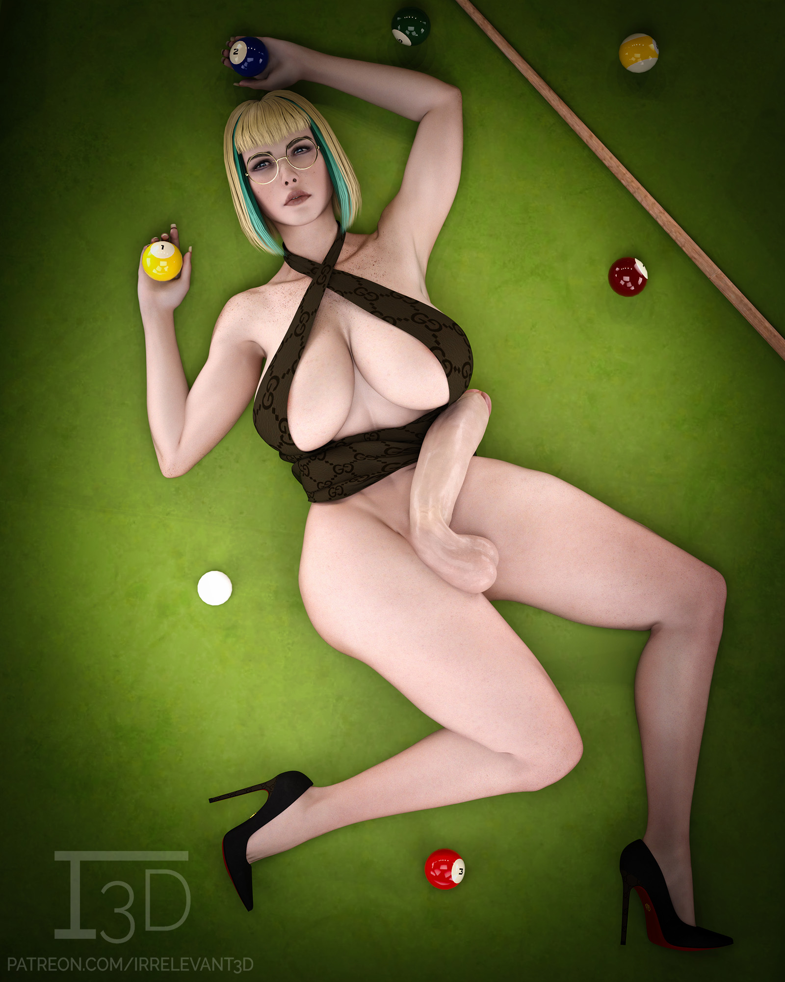 1futa, 3d, areolae, balls, big balls, big breasts, big penis, blue eyes, breasts, ela (rainbow six), erect penis, erection, french nails, futa only, futanari, intersex, irrelevant3d, looking at viewer, muscular, muscular futa, nipples, nude, nude futa, pale skin, pale-skinned futa, penis, rainbow six, rainbow six siege, short hair, solo, solo futa, standing, tagme, testicles