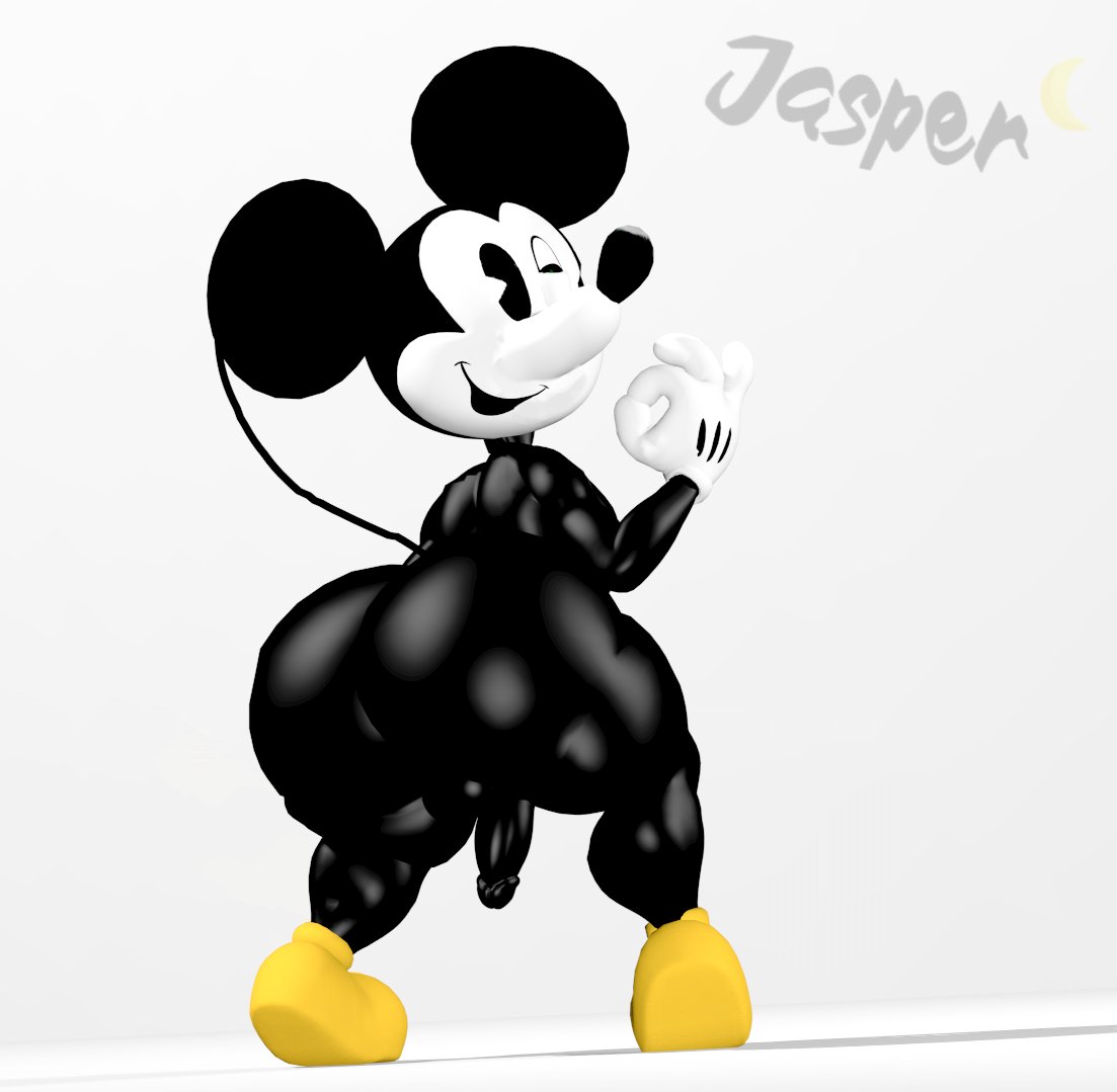 big_ass bubble_butt huge_breasts jasperisnotcool male_only mickey_mouse tagme thiccey_mouse