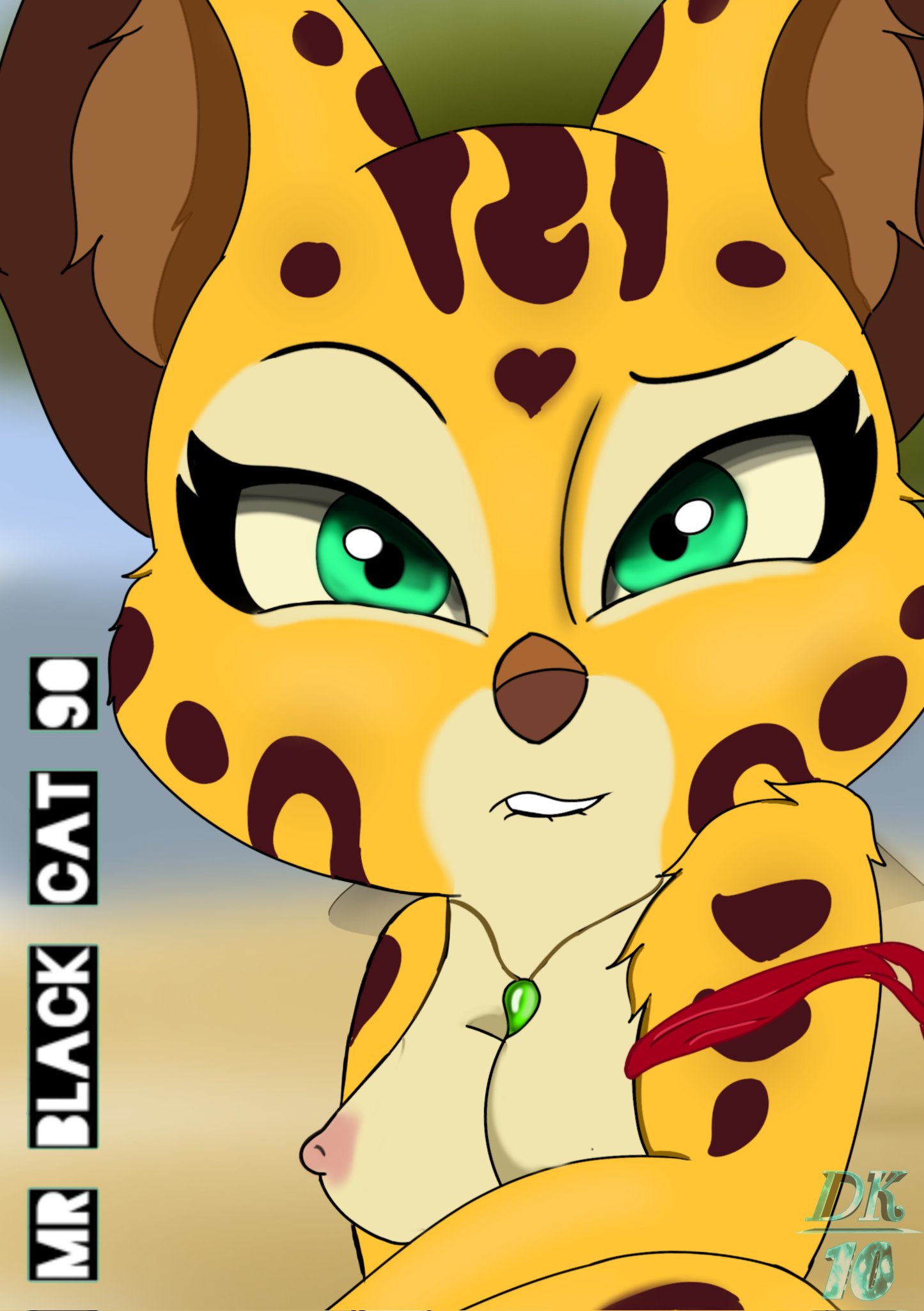 anthro breasts cheetah close-up fuli furry mrblackcat901 the_lion_guard the_lion_king