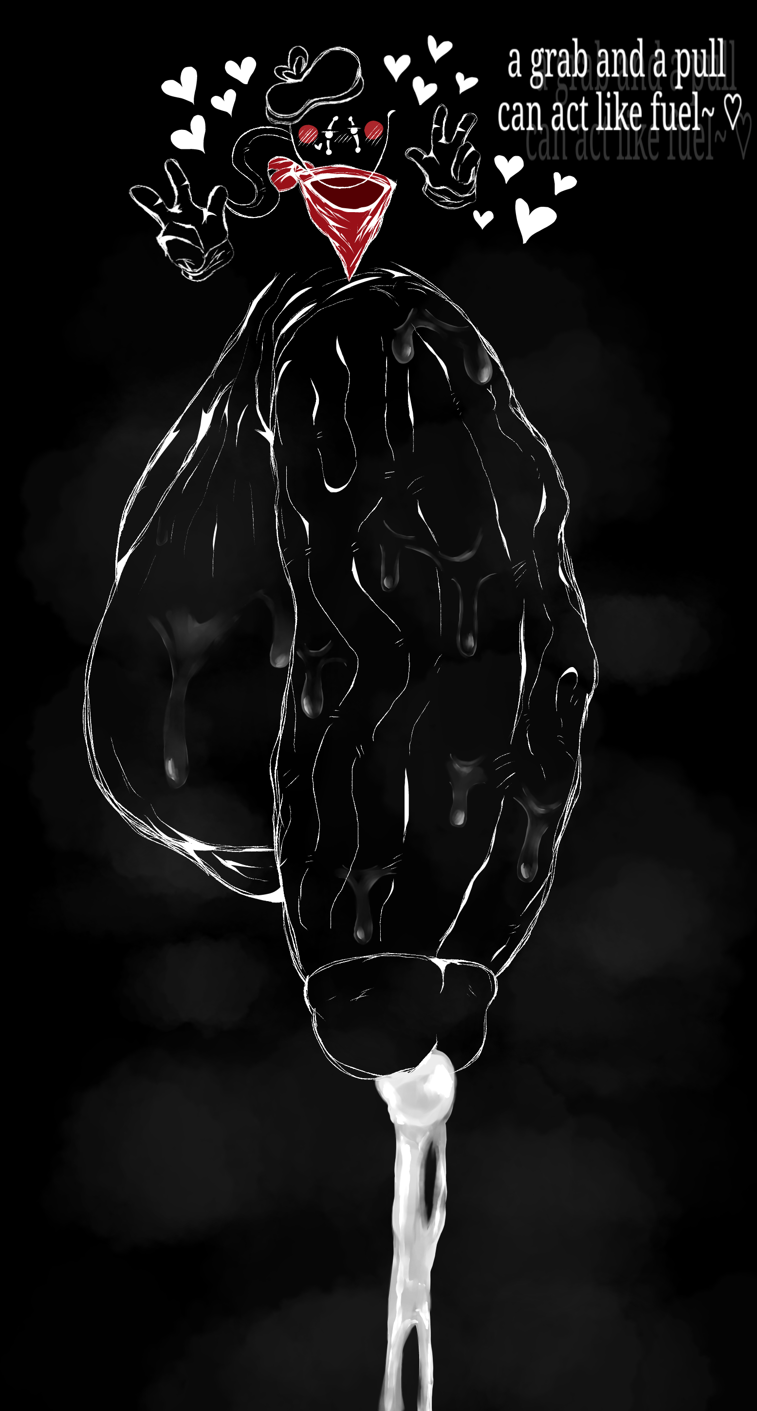 <3, 1boy, 1male, 2026, bandana, big balls, big penis, black background, blush lines, cum, cum drip, english text, erect penis, erection, floating hands, grace (roblox), heart symbol, hearts, hearts around head, huge balls, huge penis, hyper balls, hyper genitalia, hyper penis, invisible body, leaking cum, male, male only, mime, mime (grace), musk clouds, musky balls, musky penis, my name is the fucking mimic oh yeah, no body, penis, roblox, roblox game, saggy balls, self upload, smug expression, smug eyes, smug grin, smug smile, solo, solo male, sweaty balls, sweaty penis, text, thick cum, tongue out, v sign, veiny penis, yaai (artist)