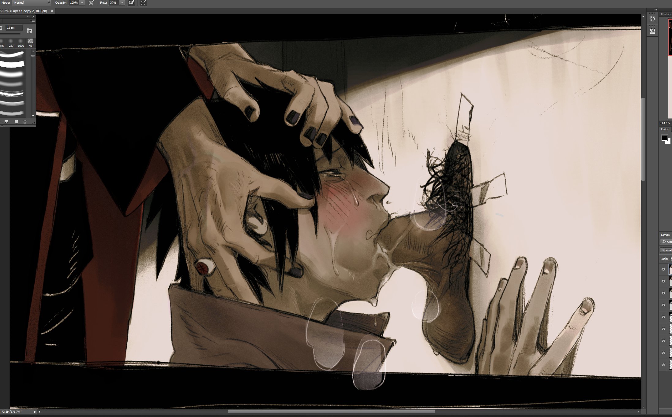 blowjob, brothers, fellatio, forced oral, gay, gay blowjob, gay domination, gay incest, giving head, head push, incest, male, male only, male/male, naruto, naruto (series), naruto shippuden, oral, pubes in mouth, pushing head, sasuke uchiha, sucking penis, uchiha itachi, uchiha sasuke, yaoi