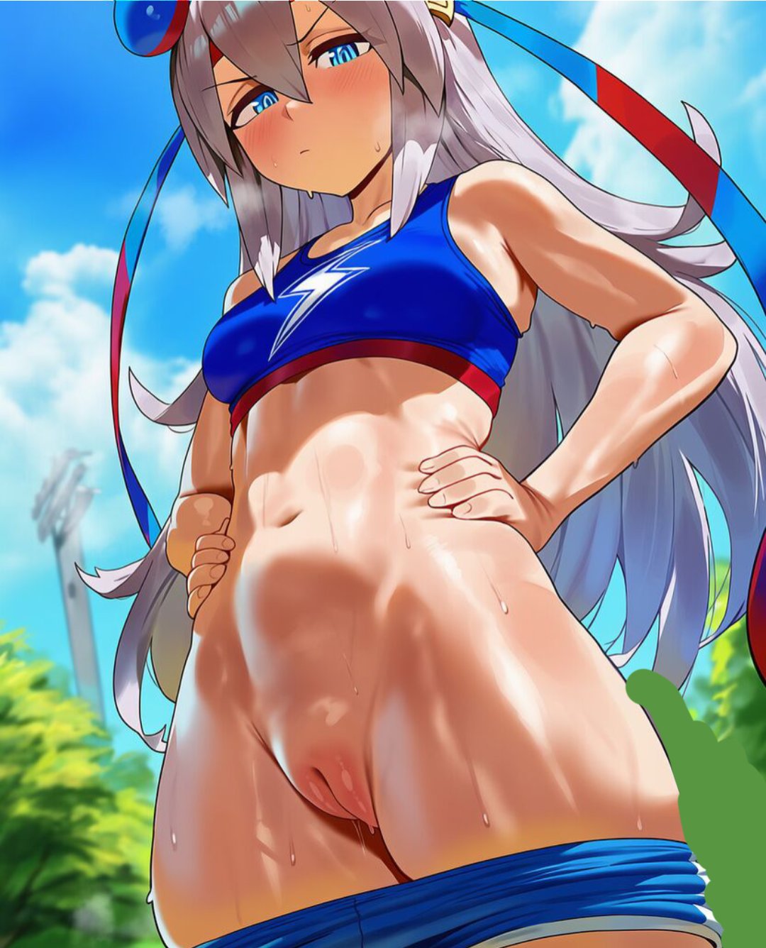 1girls, ai generated, ai ye, animal ears, anthropomorphization, eyes, female, female only, hair, legs, skin, tagme, tamamo cross (umamusume), umamusume, umamusume pretty derby, young