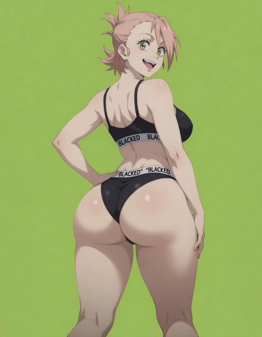 Haruko Haruhara (Blacked) Rule 34 Image
