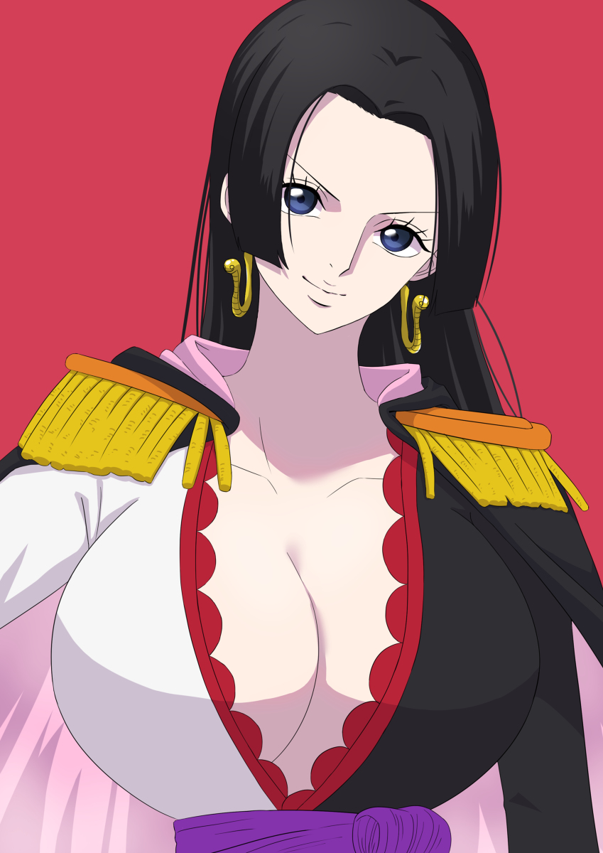 artist_request big_breasts boa_hancock earrings female female_only one_piece one_piece_film_stampede solo_female