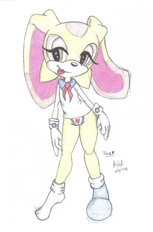 :p anthro cream_the_rabbit cute female female_only fur innocenttazlet mammal panties rabbit sailor_uniform solo sonic_(series) underwear