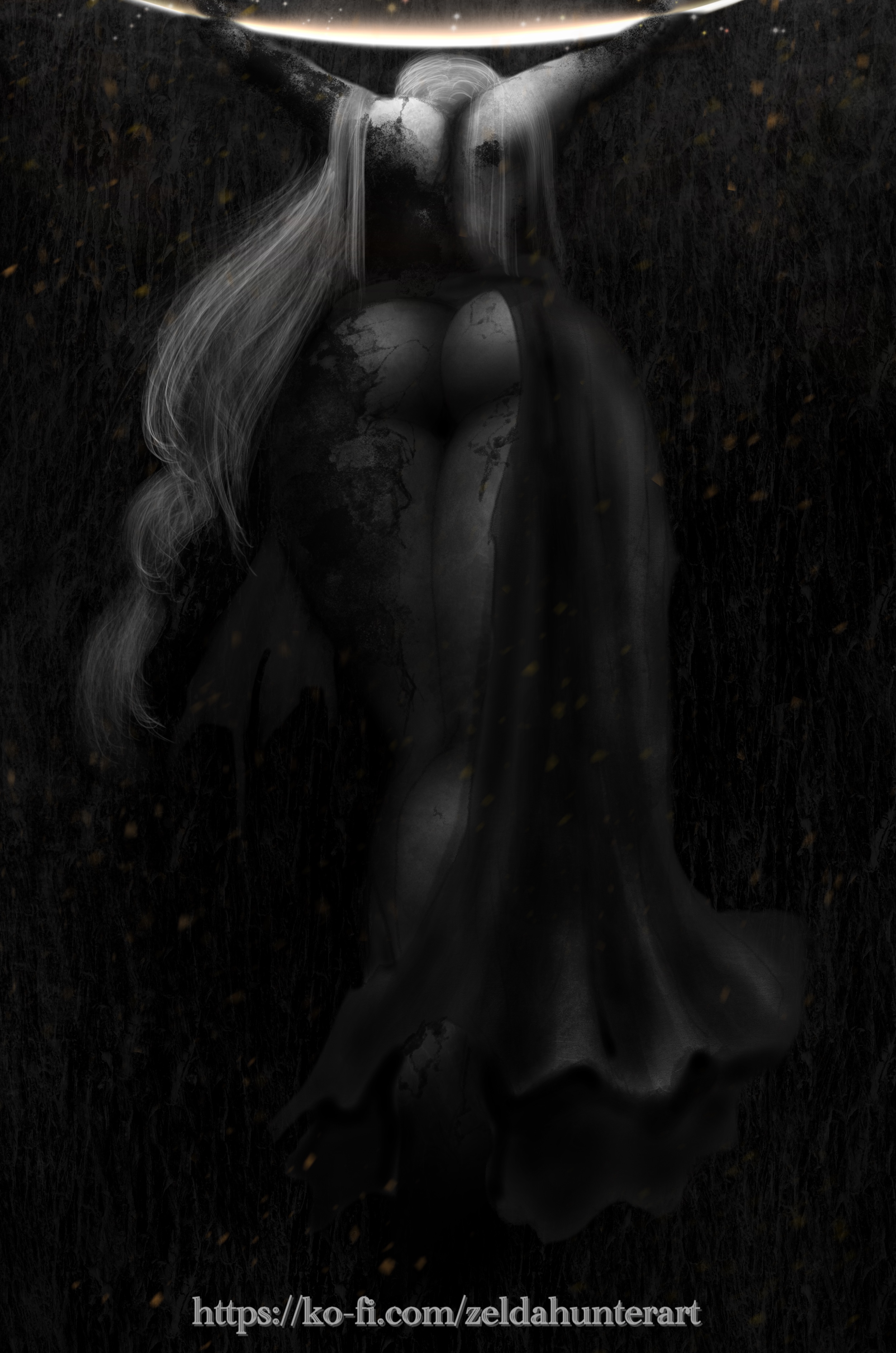 alternate version available, ass, ass focus, big ass, bubble ass, bubble butt, elden ring, female, female only, fromsoftware, goddess, milf, queen marika the eternal, queen marika the eternal (fractured), queen marika the eternal (shattered), statue, zeldahunterart