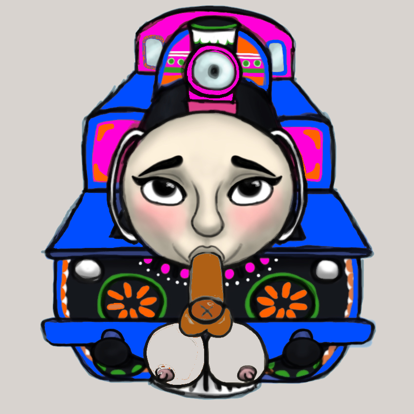 anthro ashima_the_indian_engine breasts cute_face horny_female sucking_penis thomas_and_friends