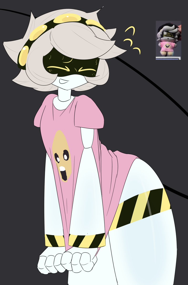 1boy clothing cute femboy glitch_productions lawgx male male_only murder_drones n_(murder_drones) robot tagme white_hair wholesome