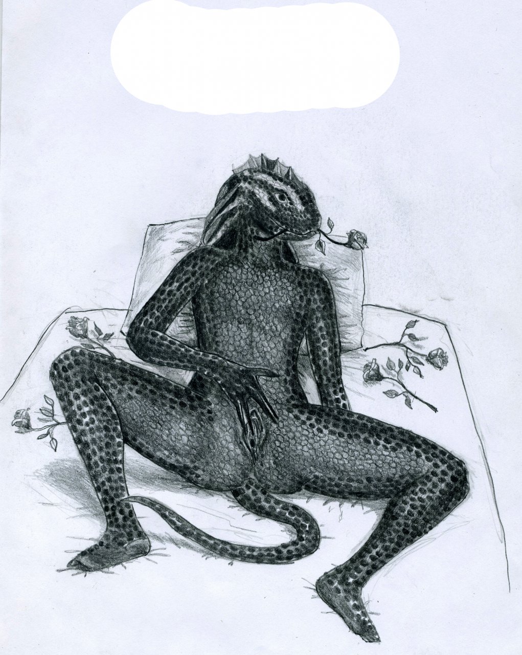 bed everquest female fingering flower iksar lizard masturbation nude on_back pussy rose scalie sketch solo spread_legs spread_pussy spreading yivgen